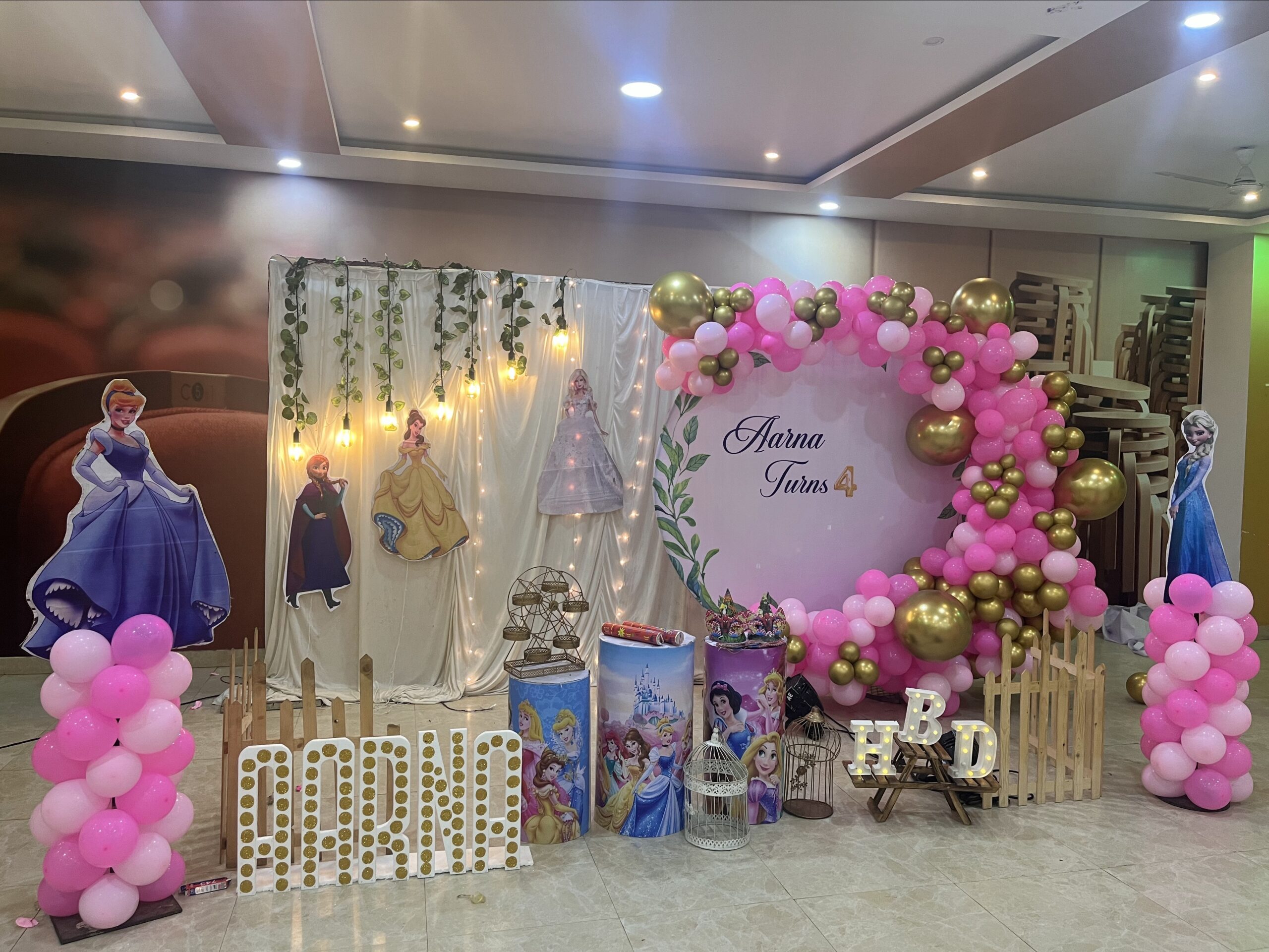 Frozen ThemeBirthday Party Decoration in Bangalore Frozen ThemeBirthday Party Decoration in Bangalore